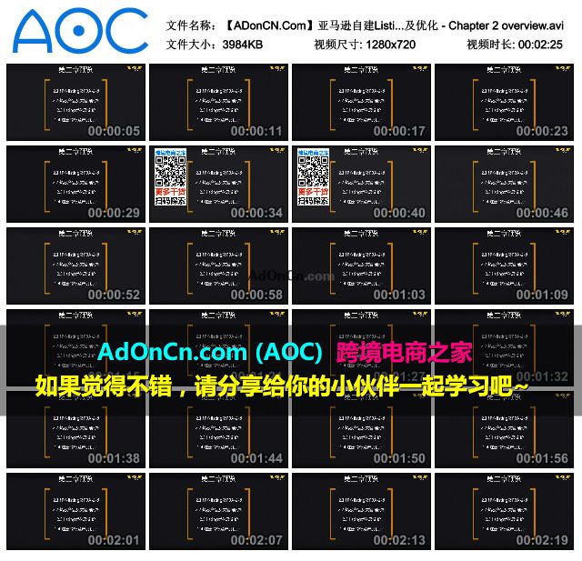【ADonCN.Com】亚马逊自建Listing运营课程 13 产品上架及优化 - Chapter 2 overview.avi_thumbs_2016.02.18.19_36_25