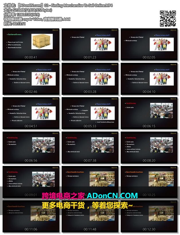 【ADonCN.com】02 - Finding Merchandise To Sell Online.MP4