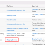 亚马逊自配送商品个性化运费设置方法