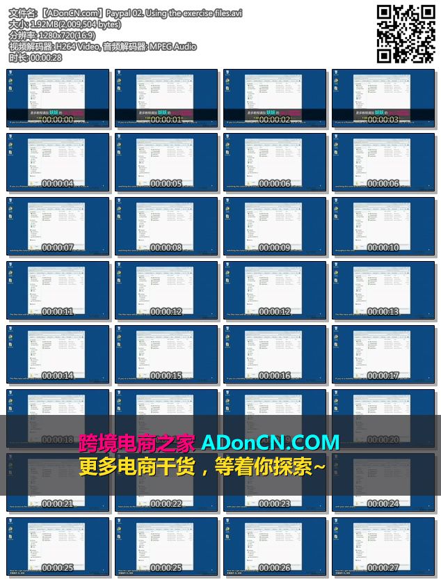 【ADonCN.com】Paypal 02. Using the exercise files.avi