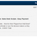 交易圣经 Word for Word “Ripped from Wall Street” phone scripts（Institutional Intelligence）