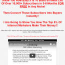 Building a high converting email list of 10,000+ subscribers is as easy as this.（ABC eMail Marketing）