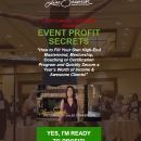 我想把我的秘密告诉你，获取几万，几十万，几百万的获益，同时让你有所作为。（Event Profit Secrets）