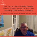 零经验！绝对！如何销售完全授权的产品给世界各地的人们！（eCom Licensing Exposed）