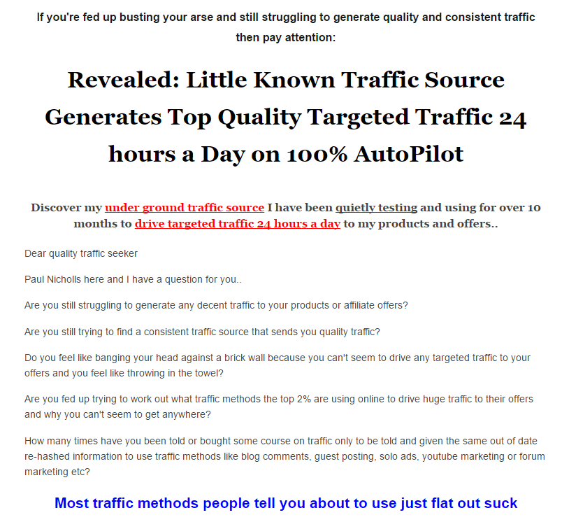 几乎没有人知道的流量来源,每天24小时自动运行,100%自动操作。(24 Hour Traffic Machine) 几乎没有人知道的流量来源,每天24小时自动运行,100%自动操作。(24 Hour Traffic Machine)