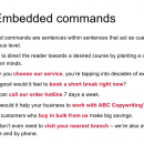 How to prime the brain to put your prospect/people in the right frame of mind…allowing you messages to sink deeply into the unconscious.（Embedded Commands）