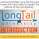 发现隐藏的长尾关键字 – 可以在没有任何外部链接的情况下打开Google流量的大门（Long Tail University）