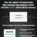 一个尝试和测试解决被动收入而没有任何风险的流量策略方案（Traffic Improver）