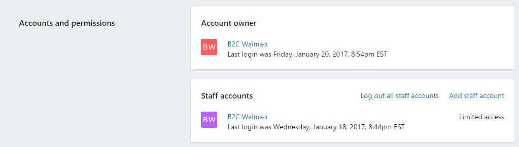 Shopify平台注册开店零基础入门教程 – Shopify店铺基本设置 Account设置 Shopify平台注册开店零基础入门教程 – Shopify店铺基本设置 Account设置
