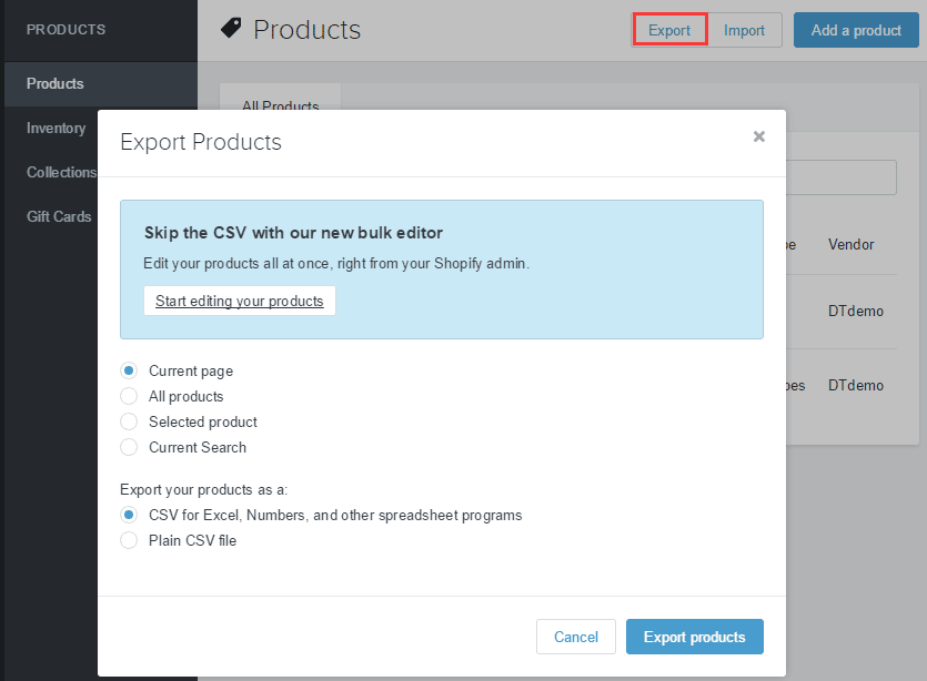 Shopify开店建站营销推广卖家平台后台中文指南 – Products/产品管理 Shopify开店建站营销推广卖家平台后台中文指南 – Products/产品管理
