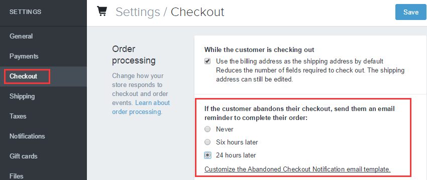 Shopify开店建站营销推广卖家平台后台中文指南 – Abandoned checkout recovery/挽救弃单 Shopify开店建站营销推广卖家平台后台中文指南 – Abandoned checkout recovery/挽救弃单