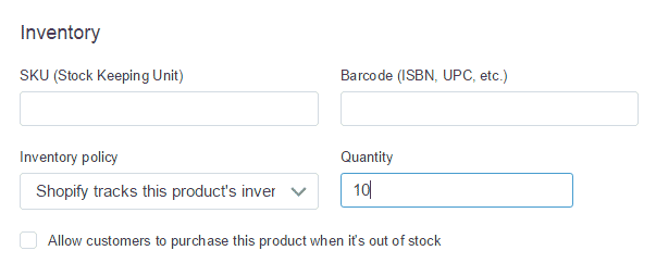 Shopify开店建站营销推广卖家平台后台中文指南 – Inventory/库存管理 Shopify开店建站营销推广卖家平台后台中文指南 – Inventory/库存管理