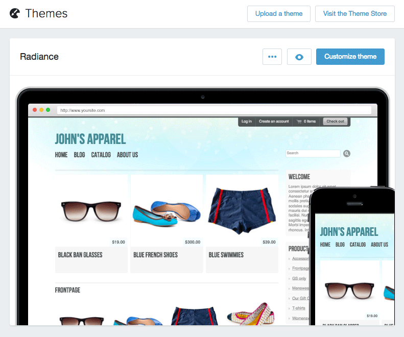 Shopify开店建站营销推广卖家平台后台中文指南 – Themes/主题 Shopify开店建站营销推广卖家平台后台中文指南 – Themes/主题