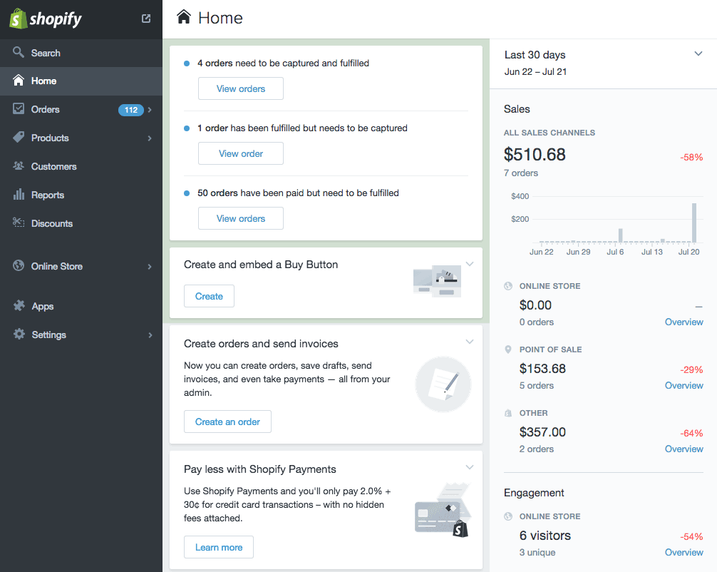 Shopify开店建站营销推广卖家平台后台中文指南 - Shopify Home/后台首页 Shopify开店建站营销推广卖家平台后台中文指南 - Shopify Home/后台首页