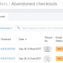 Shopify开店建站营销推广卖家平台后台中文指南 – Abandoned checkout recovery/挽救弃单