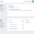 Shopify开店建站营销推广卖家平台后台中文指南 – Domains/独立域名