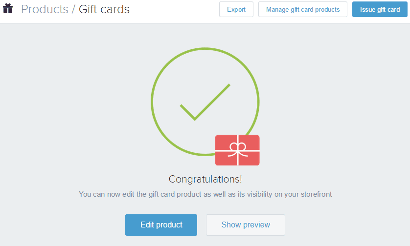 Shopify开店建站营销推广卖家平台后台中文指南 – Gift cards/礼品卡设置与管理