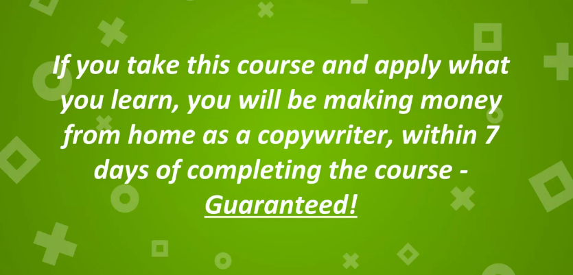 一个简单的培训计划，教你如何成为一个专业的销售文案大师。（Become a Freelance Copywriter In 7 Days）
