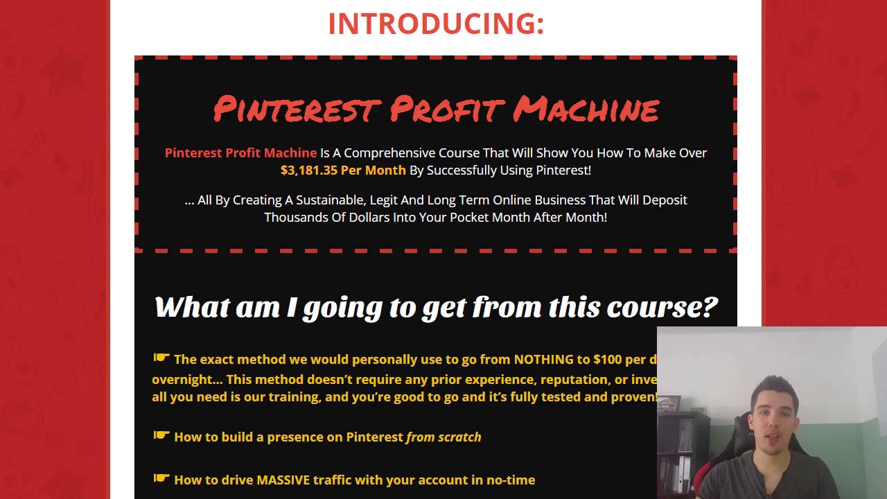 如何打造Pinterest自动赚钱机器 - 教你如何利用Pinterest获取大量的流量（Pinterest Profit Machine）