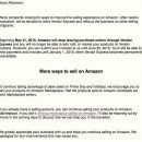 终于可以不被AMAZON VE跟卖了，亚马逊将关闭Vendor Express账号！