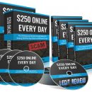 不需要产品的创建、不需要付费的流量、不需要销售任何东西或者拥有一个现有的列表而每天可以赚到$250美元！（$250 Online Every Day）