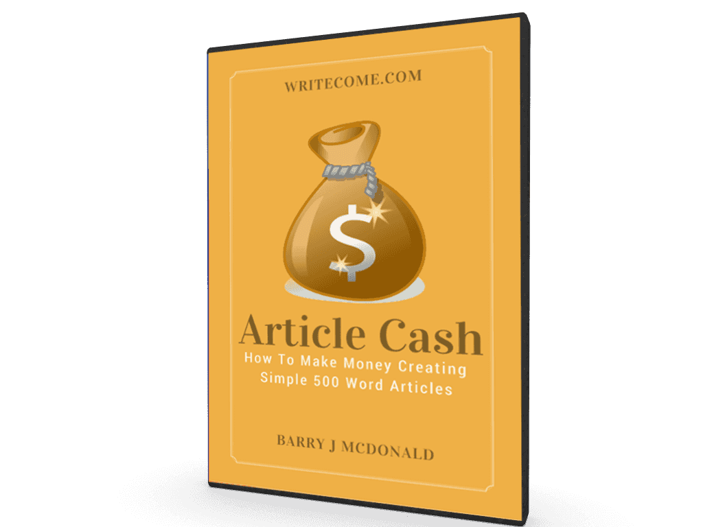如果你能写一篇500字的英文文章，那么我可以教你如何从中赚钱。（Article Cash）