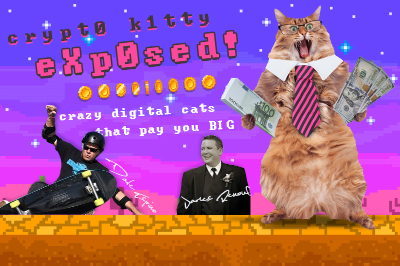 In the last two weeks we have “Digital Cats” known as Crypto Kitties that are selling in some cases for over 0,000.（Crypto Kitties Exposed）