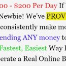 HOW I FINALLY MADE MY FIRST MONEY ONLINE ? 拥有和运营真正的在线业务，网上赚取最快、最简单的方法！（No Invest Cash Machine）