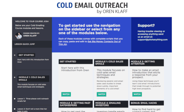 掌握冷邮件的艺术，并将任何线索转化为销售。（Cold Email Outreach）