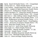 Shopify Themes – 20套Shopify主题模板下载（免费模板，付费主题，破解版主题）
