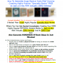 CREATE HIGH PROFIT AMAZON BOOKS IN 1-2 HOURS! WITH VIRTUALLY ZERO WRITING! FOUR HOT NICHES REVEALED!（Create High Profit Amazon Books In 1-2 Hours）