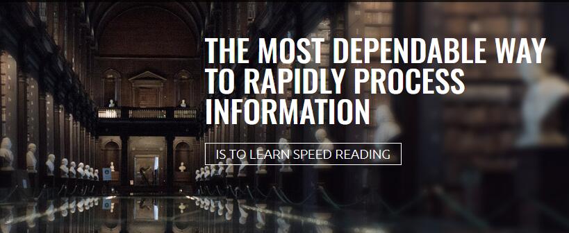 学习快速处理信息最可靠的方法！（Speed Reading Secrets Revealed）