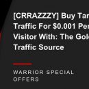 精确流量只要$0.001/访客！超值！Buy Targeted Traffic For $0.001 Per Visitor（The Golden Traffic Source）