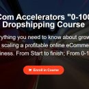 这里有所有你需要知道的关于增长和扩大一个有利可图的电商业务（eCom Accelerators 0-100 Program）