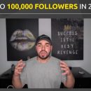 0 to 100,000 Instagram followers in 25 days.（The 100k Blueprint）