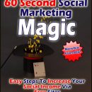 秘密提示：帮助你制作强大的，病毒式传播的，引人注目的图像。（60 Seconds Social Marketing Magic ）