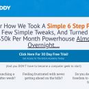 如何采取一个简单的六步过程，做一些简单的调整，几乎一夜之间并把它变成一个5万美元每月的赚钱源泉。（Rank Daddy Academy ）