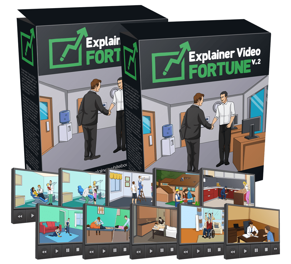 为你提供一个完美制作的视频，产生Leads，并把他们转化成客户！（Explainer Video Fortune vol.2）