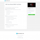 全新的三小时的深度培训 – 十个高效的策略教你利用YouTube加速您的业务和品牌成长（10X Your Brand with YouTube）