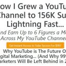 实战教你我是如何将一个YouTube频道快速发展到156000订阅者的（Tube Tycoon – Grow a YouTube Business From Scratch）