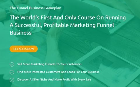 没有方向，你永远不会盈利！开始创造并主导一个有利可图的利基市场！（The Funnel Business Gameplan）