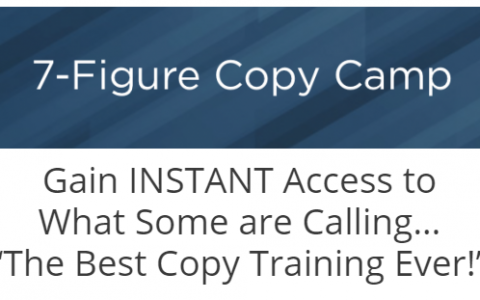 一种新的书写方式，两步轻松的公式，百万美元垂手可得！（7-Figure Copy Camp）