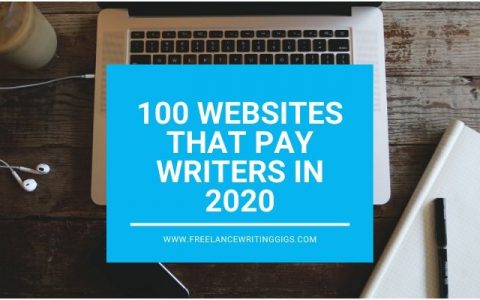 100个自愿付钱给你，让你为他们写作的网站！（Top 100 Websites That Will Pay You To Write For Them）